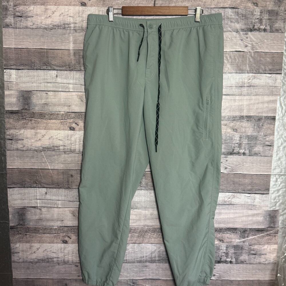 Vineyard Vines On The Go Jogger Pants Mens XL Green Casual Comfort Lightweight